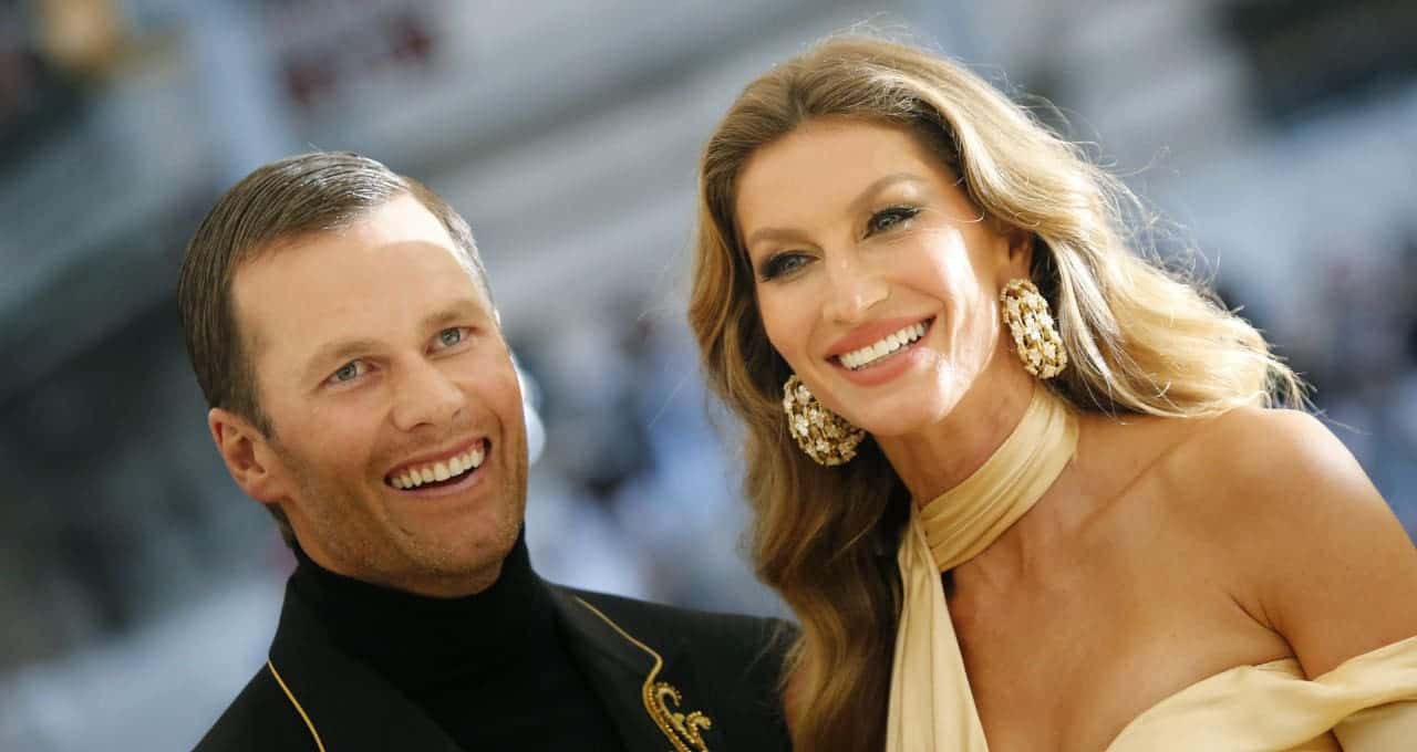 Tom  Brady de cueca: Gisele mostra tudo – ou quase