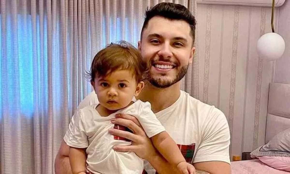 Murilo Huff leva filho com Marília Mendonça para o palco durante homenagem