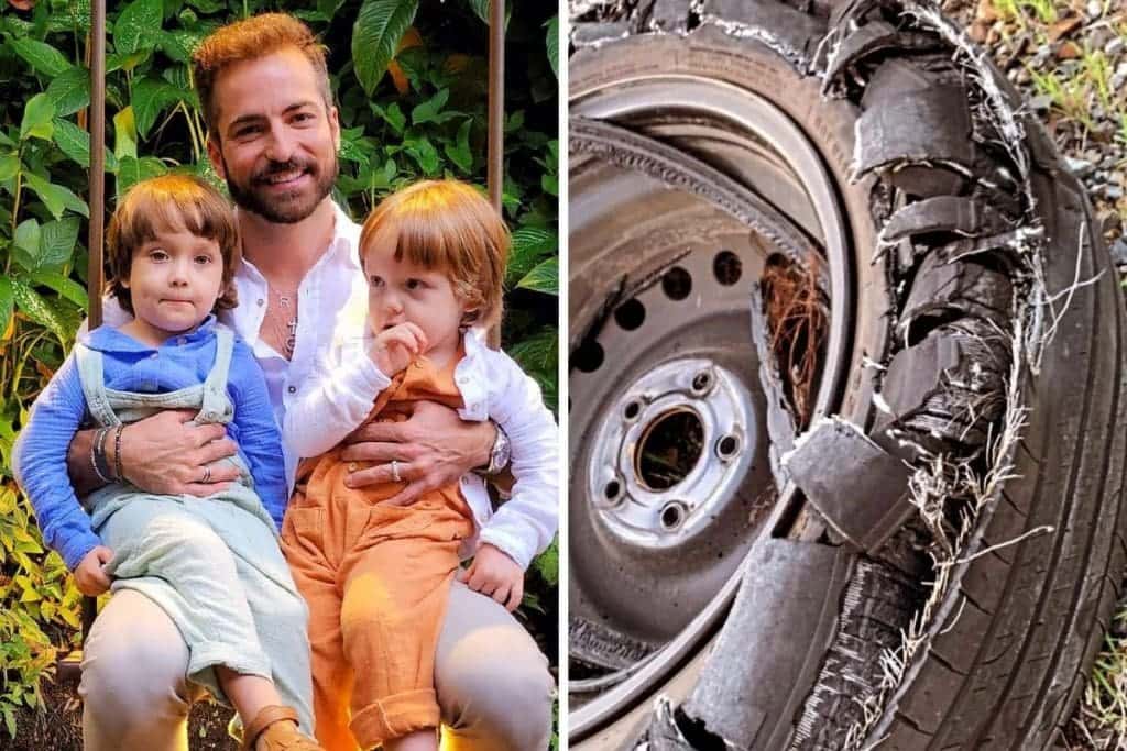 Thales Bretas passa por susto em viagem com os filhos na Austrália