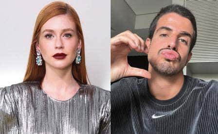 Marina Ruy Barbosa curte praia com Enzo Celulari em Ilha Bela