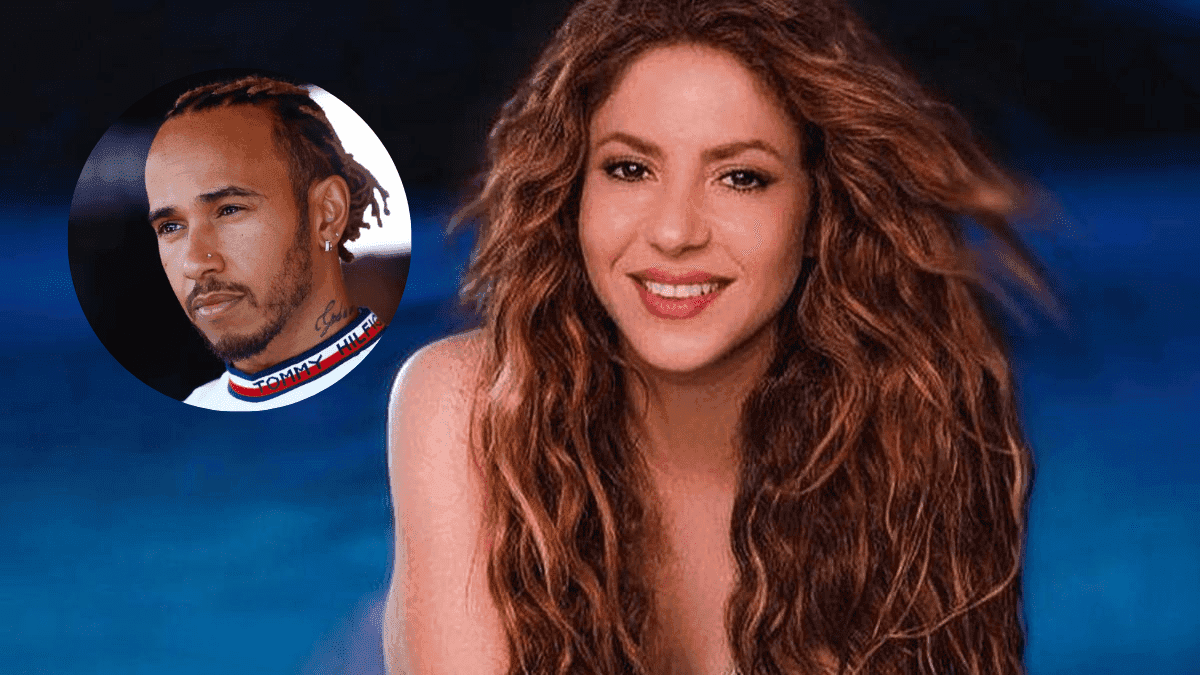 Shakira é vista com Lewis Hamilton em restaurante nos EUA