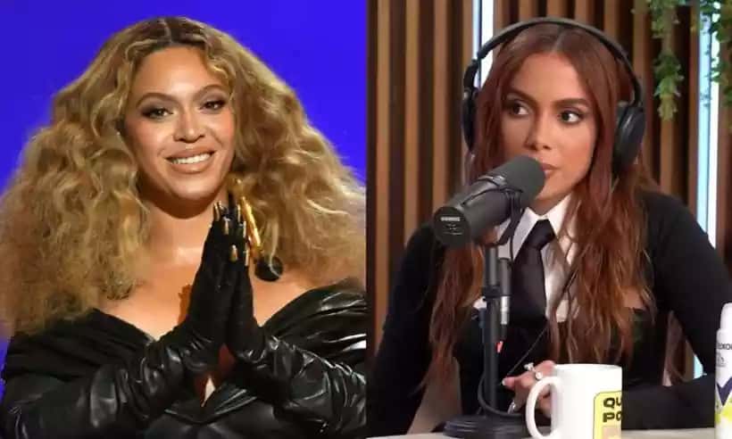 Anitta detalha encontro com Beyoncé no Grammy: ‘Eu tremi’