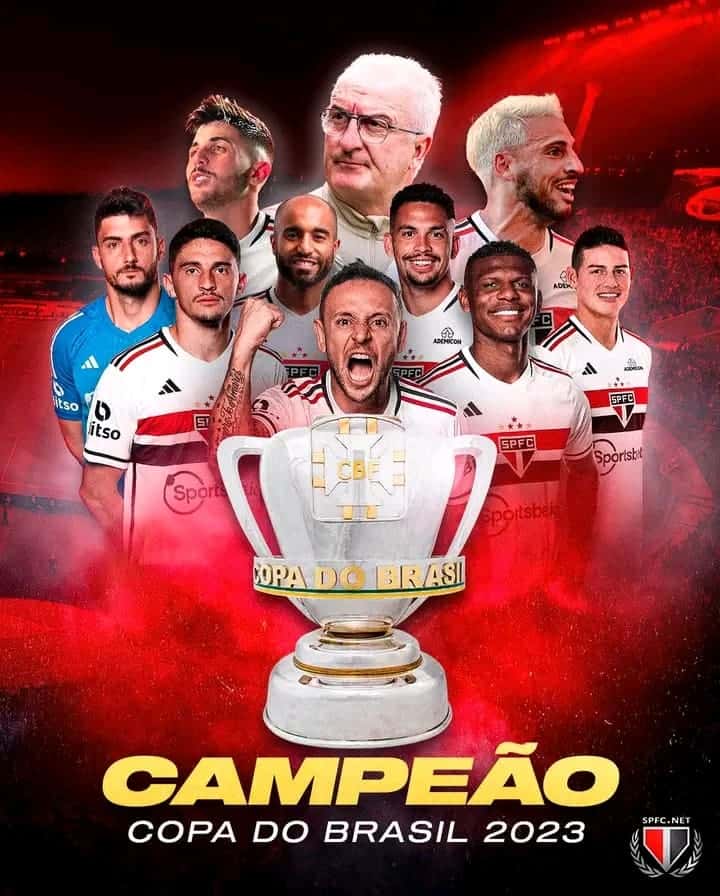 São Paulo conquista título inédito pela Copa do Brasil