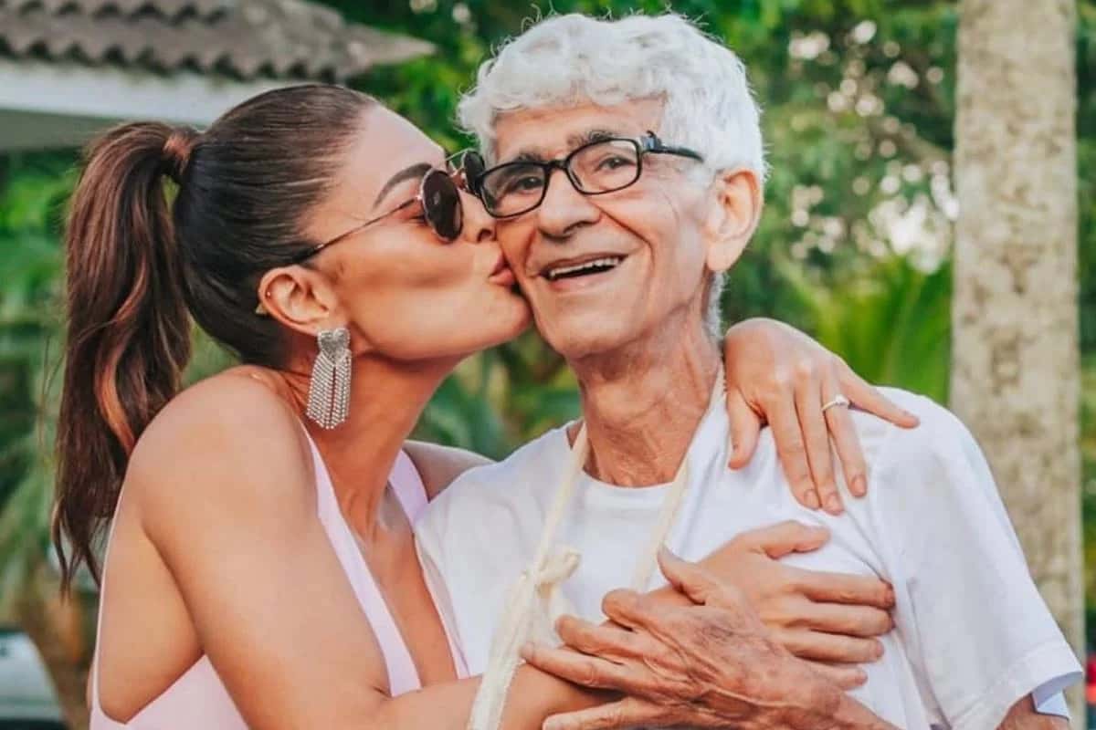 Pai de Juliana Paes recebe alta após quadro de pneumonia