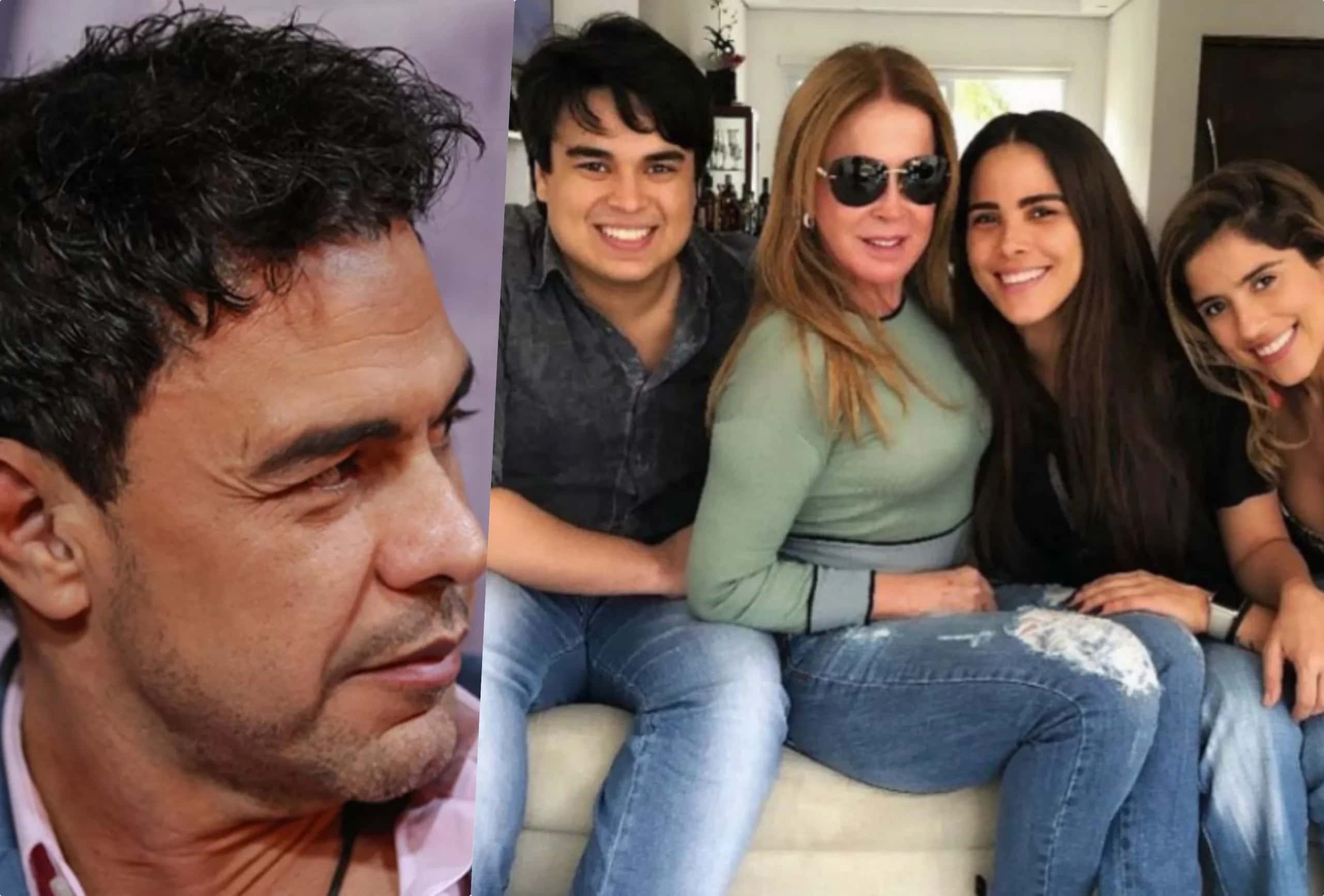 Zezé Di Camargo revela como é a relação dos filhos com Graciele Lacerda