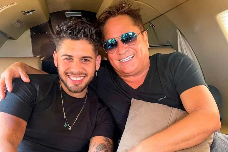 Zé Felipe volta a gravar música com o pai, Leonardo