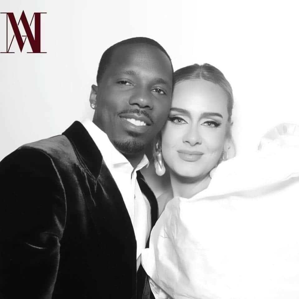 Adele anuncia que se casou escondida com empresário de jogadores da NBA