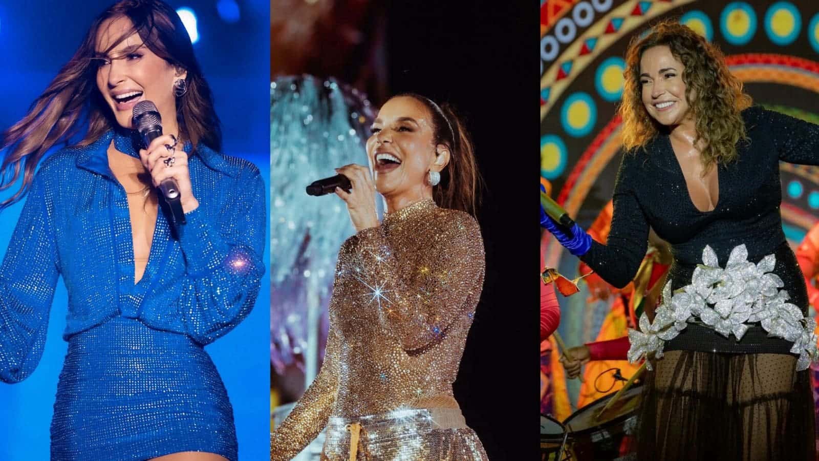 Claudia Leitte critica acusações de rivalidade com Ivete Sangalo e Daniela Mercury