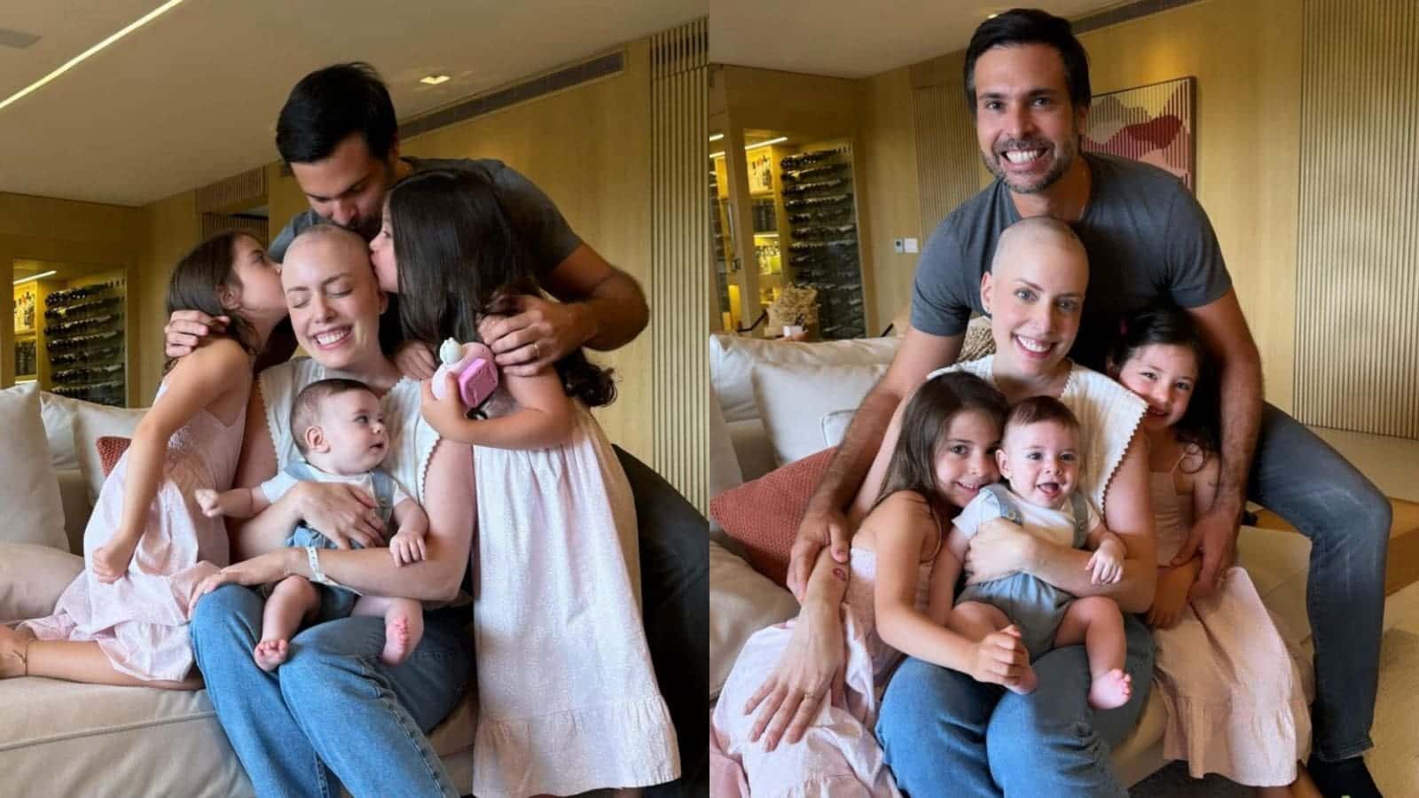 Após 1ª etapa de tratamento concluída, Fabiana Justus volta para casa: ‘Obrigada, Deus’