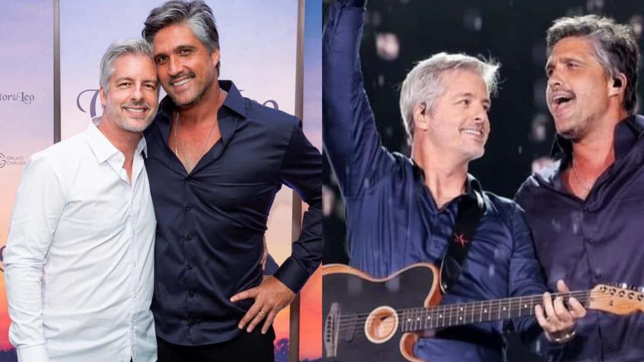 Reencontro! Victor & Leo comemoram retorno aos palcos após cinco anos separados