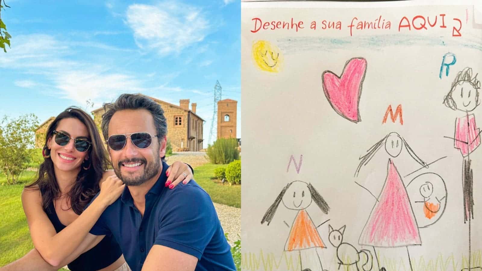 Rodrigo Santoro e esposa anunciam que a família cresceu: “Agora somos 4”