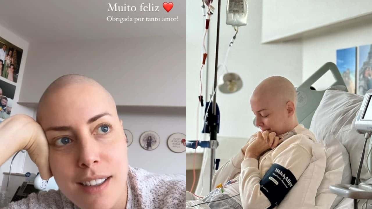 Após transplante de medula, Fabiana Justus conta que perdeu o sono de tanta emoção