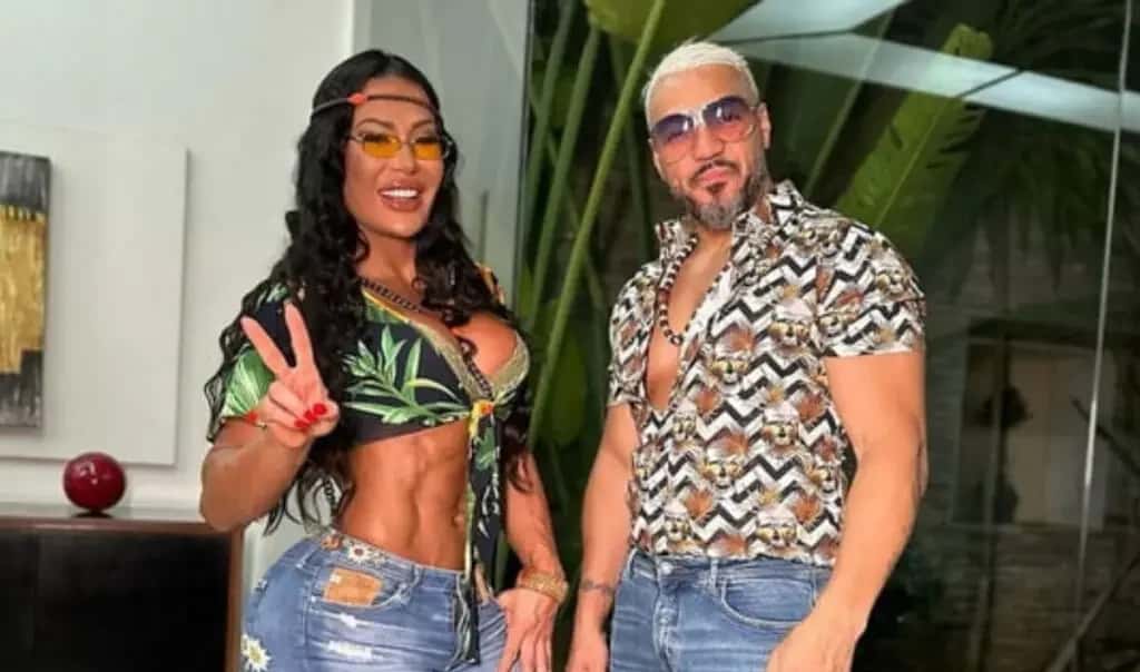 Gracyanne Barbosa quebra o silêncio sobre curtida polêmica envolvendo atual de Belo