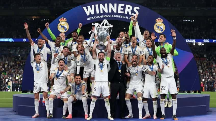 Vini Jr. decide e Real vence Dortmund na final da Champions