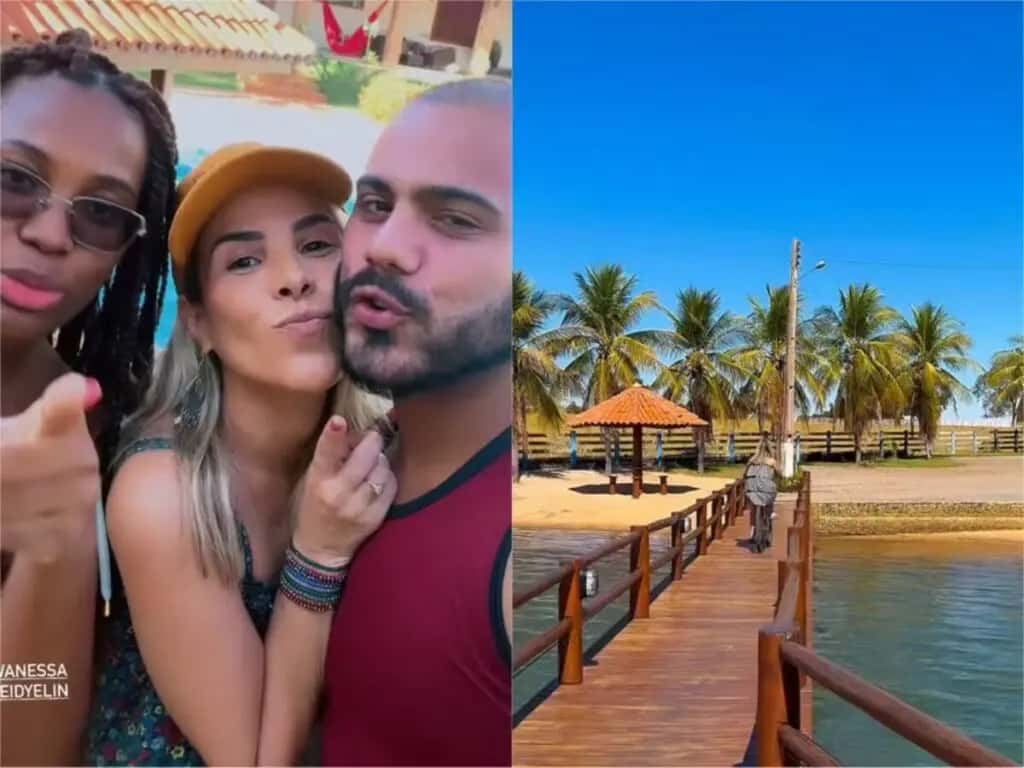 Wanessa recebe ex-BBBs na fazenda do pai, Zezé di Camargo