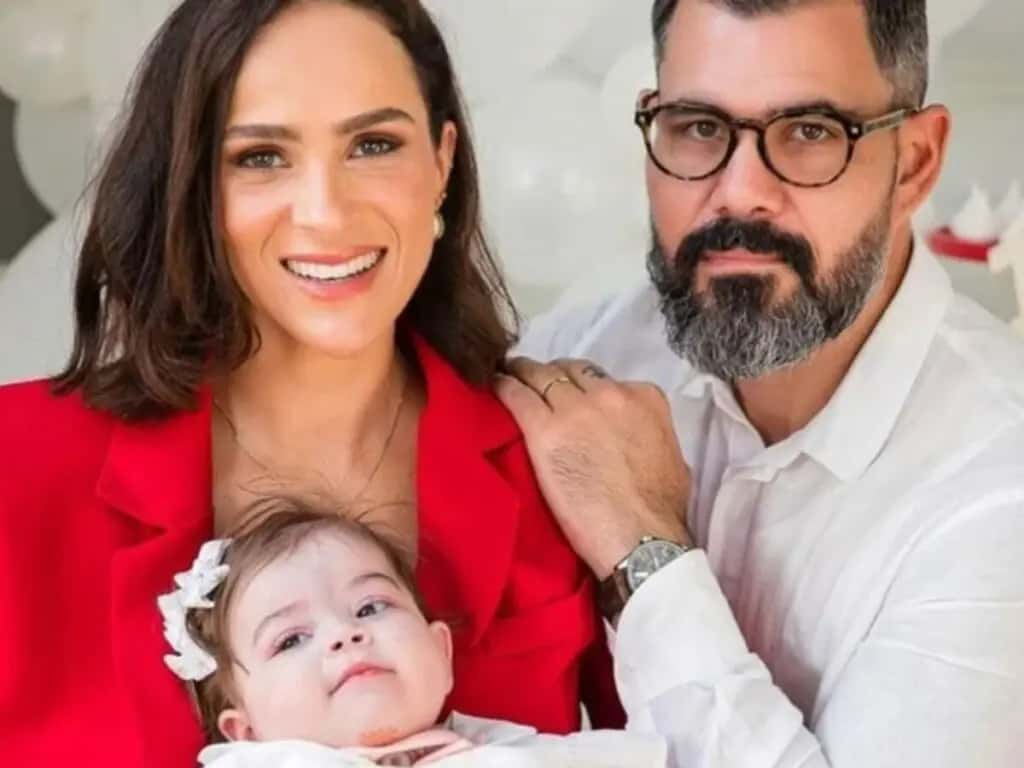 Filha de Juliano Cazarré consegue respirar sem ajuda de aparelho