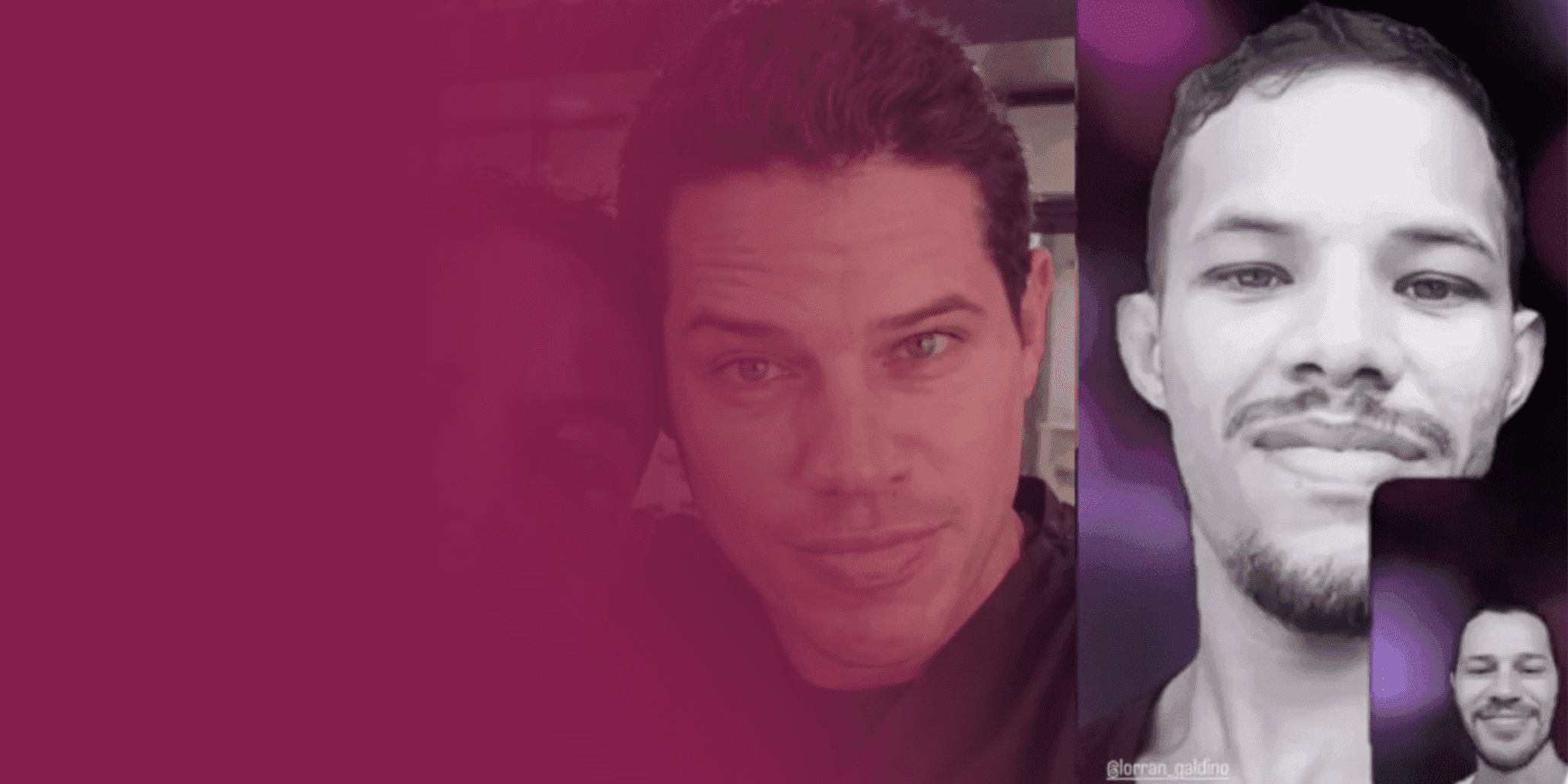 José Loreto encontra suposto ‘irmão gêmeo’ e teoria inusitada vem à tona