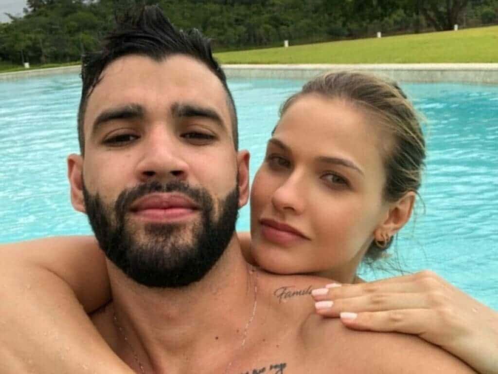 Andressa Suita explica por que filhos não foram celebrar o aniversário de Gusttavo Lima