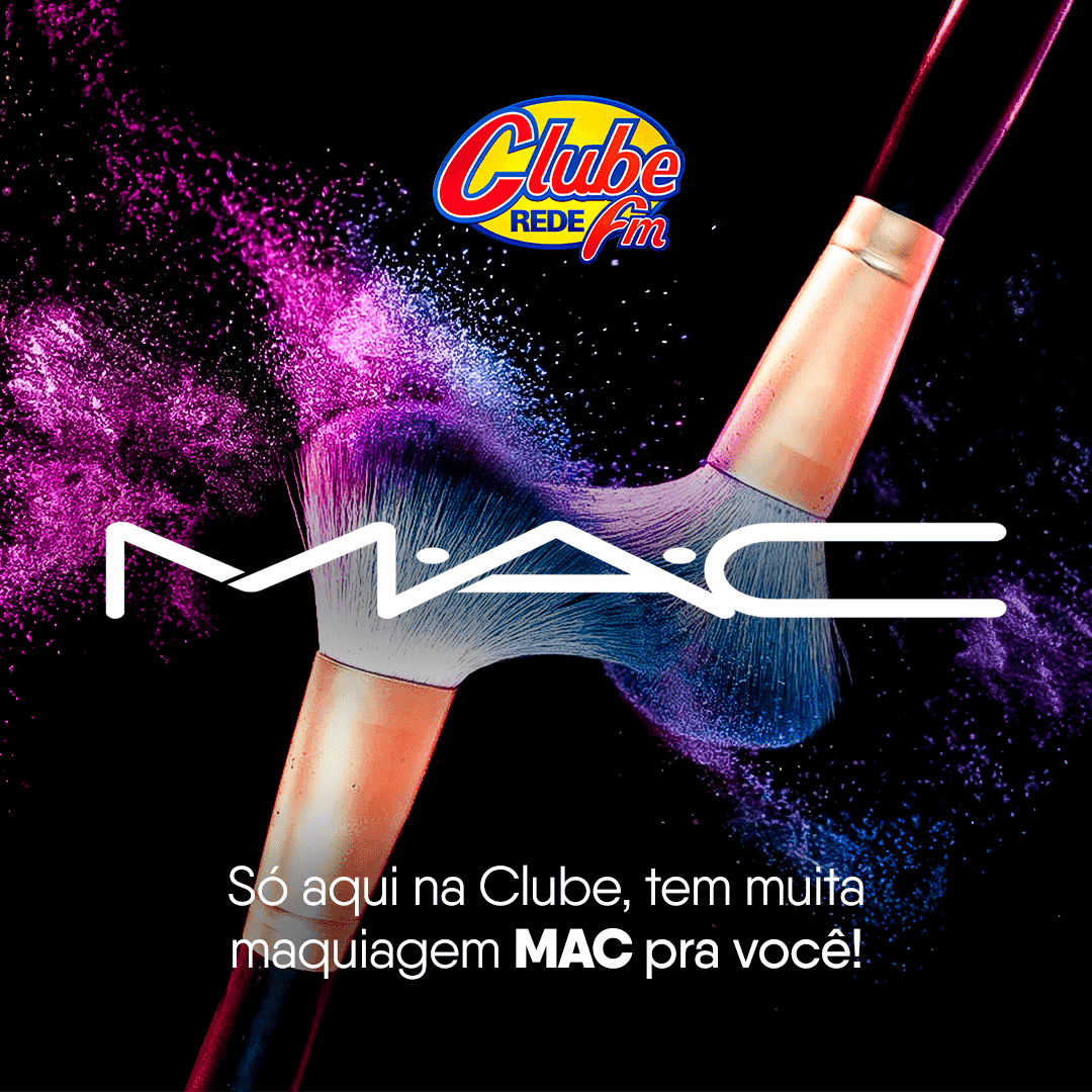 Muita maquiagem MAC pra você aqui na Clube!