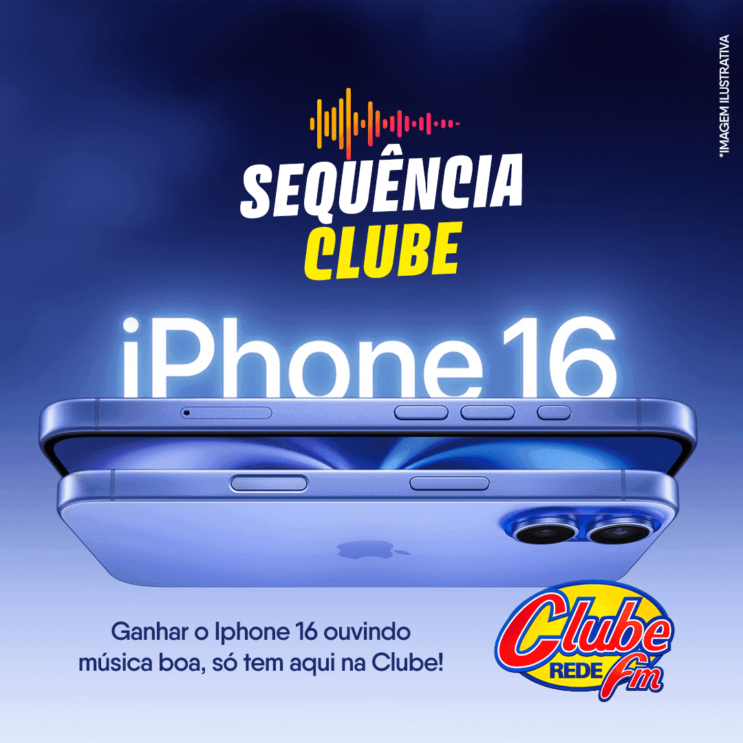 Sequência Clube – Agora valendo um iPhone 16