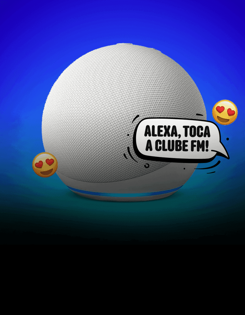 Toda semana tem Alexa pra você aqui na Clube!