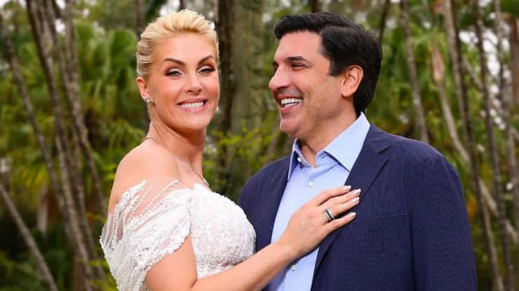 Noivos, Ana Hickmann e Edu Guedes divulgam primeiras imagens