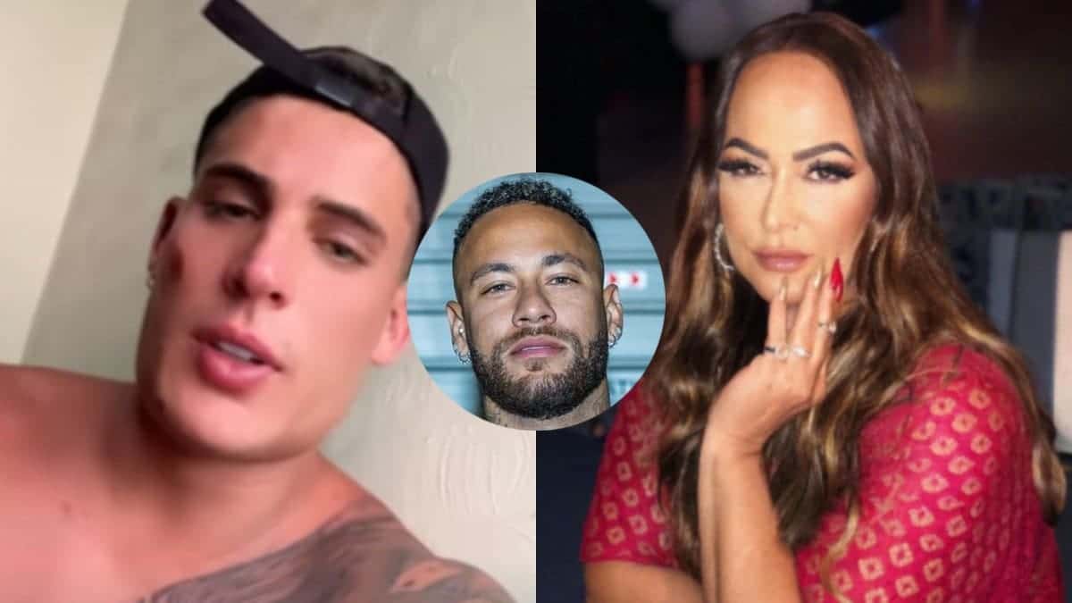 Ex-padrasto de Neymar se enfurece e expõe conversa íntima com mãe do jogador