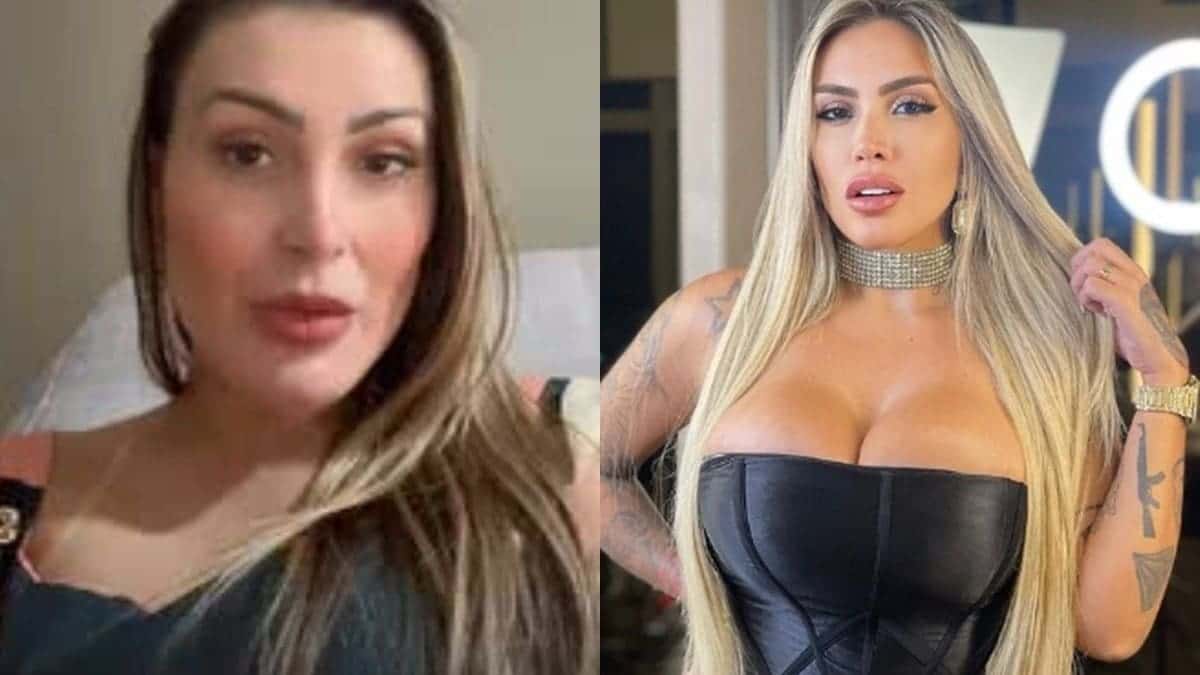 Andressa Urach faz ameaça à Juju Ferrari após briga em barraco em festa