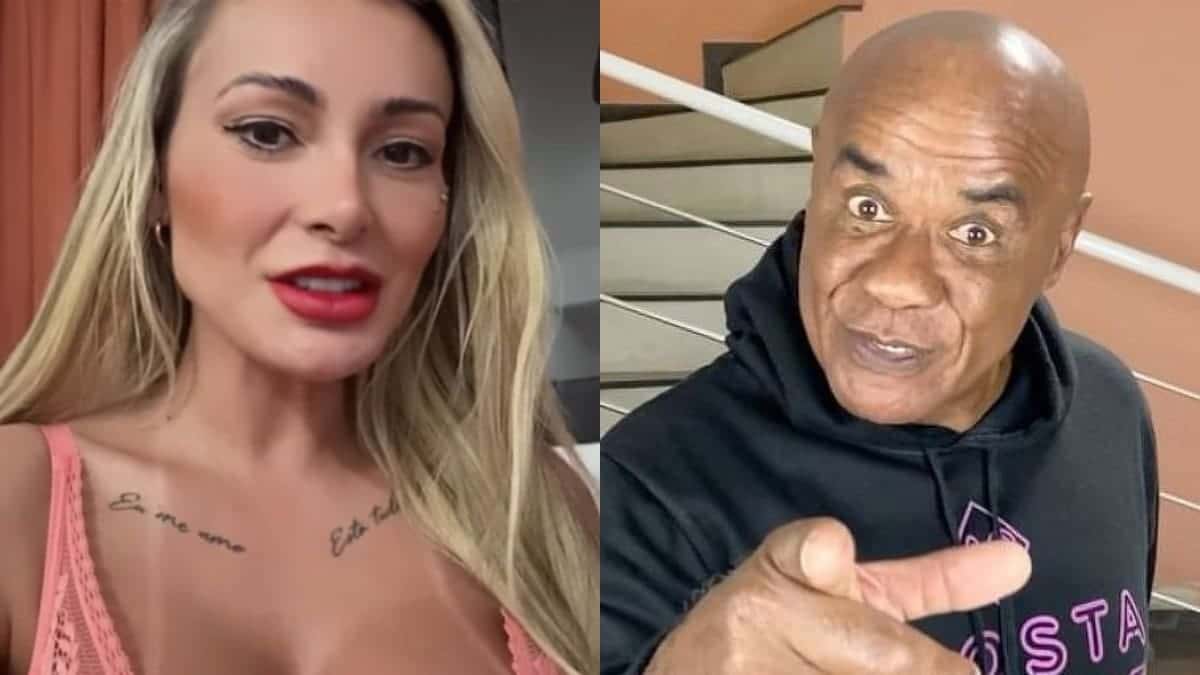 Andressa Urach afronta Kid Bengala e faz declaração polêmica