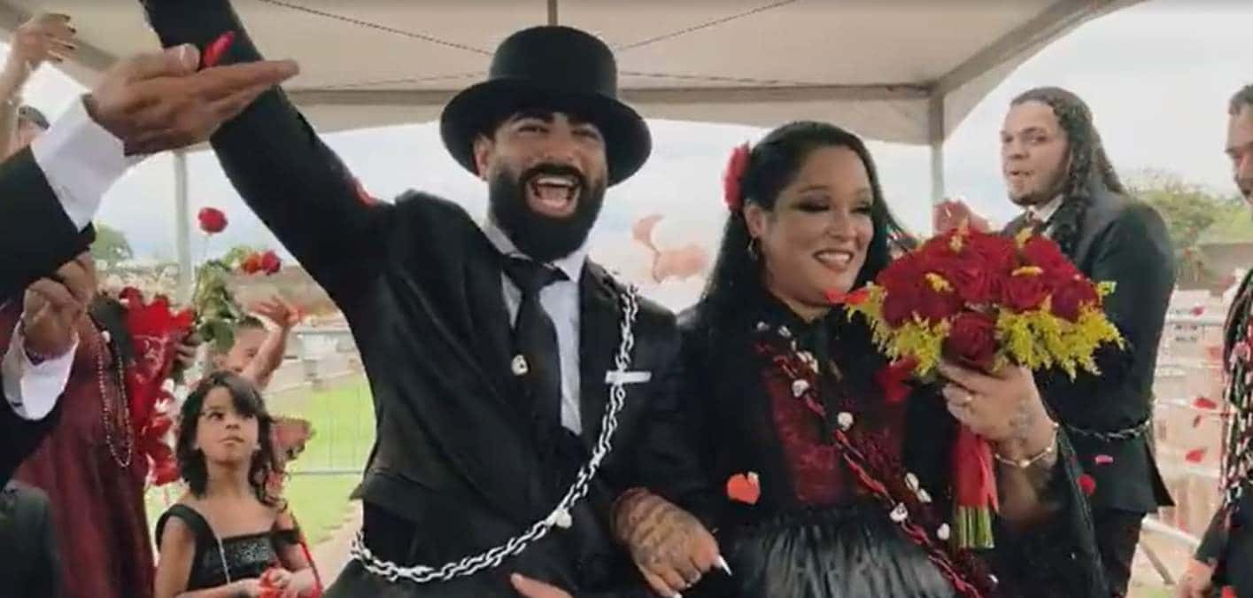 Pai e Mãe de Santo se casam em cemitério, em São Paulo