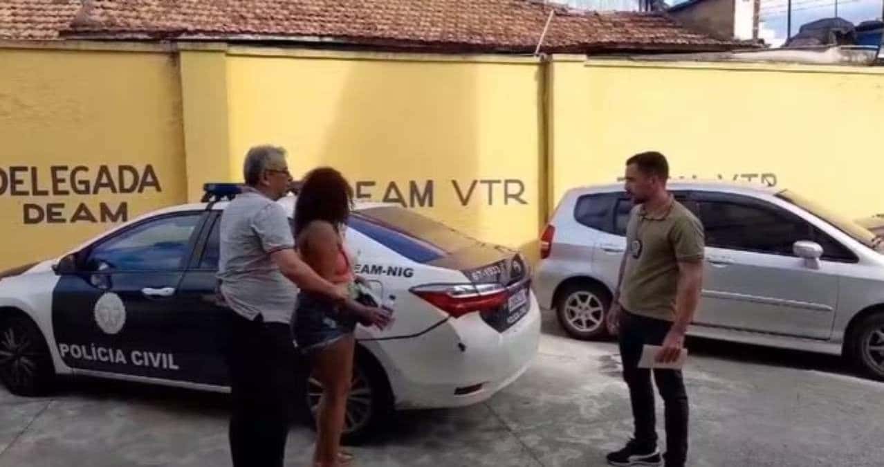 Mulher é presa por agressão e ameaça após forjar denúncia contra ex