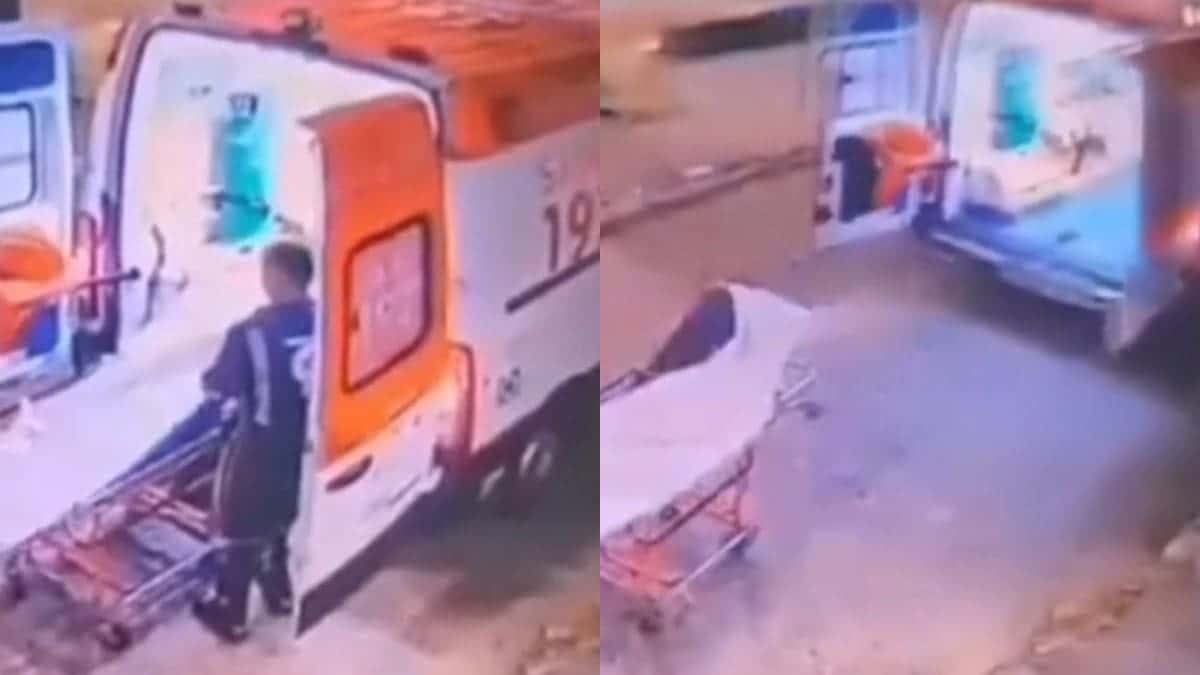 Homem rouba ambulância do SAMU durante atendimento em Pernambuco