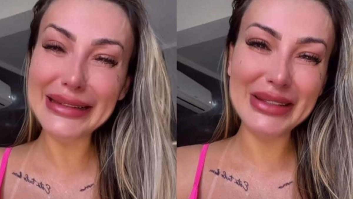 Andressa Urach desabafa sobre distanciamento de filho caçula