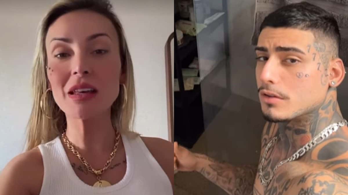 Andressa Urach compartilha momento inusitado de intimidade do namorado