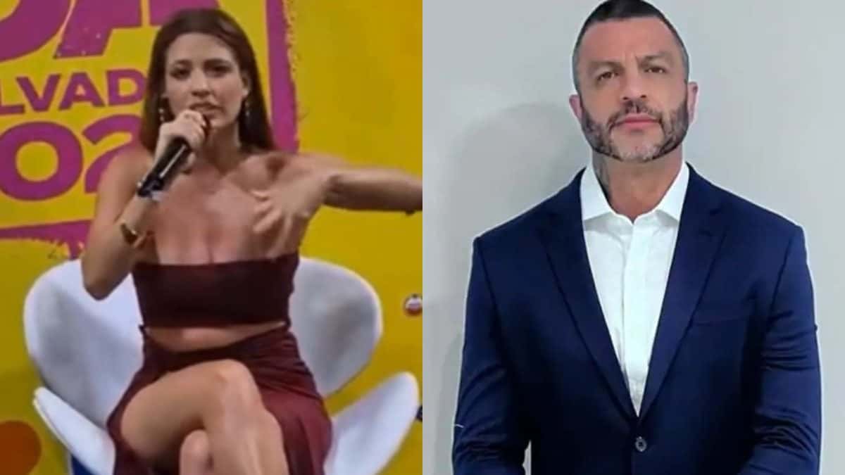 Beatriz Reis se pronuncia sobre briga com Kleber Bambam