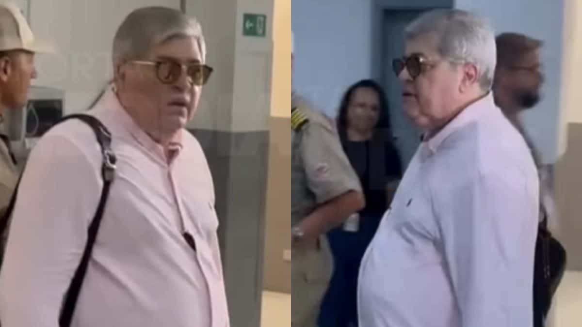 Datena é visto pela primeira vez no SBT e reencontra antigo parceiro