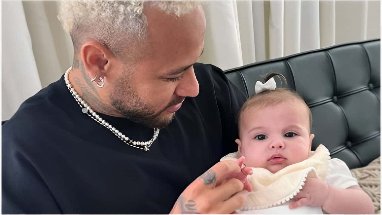 Filha de Neymar é hospitalizada e fãs se solidarizam
