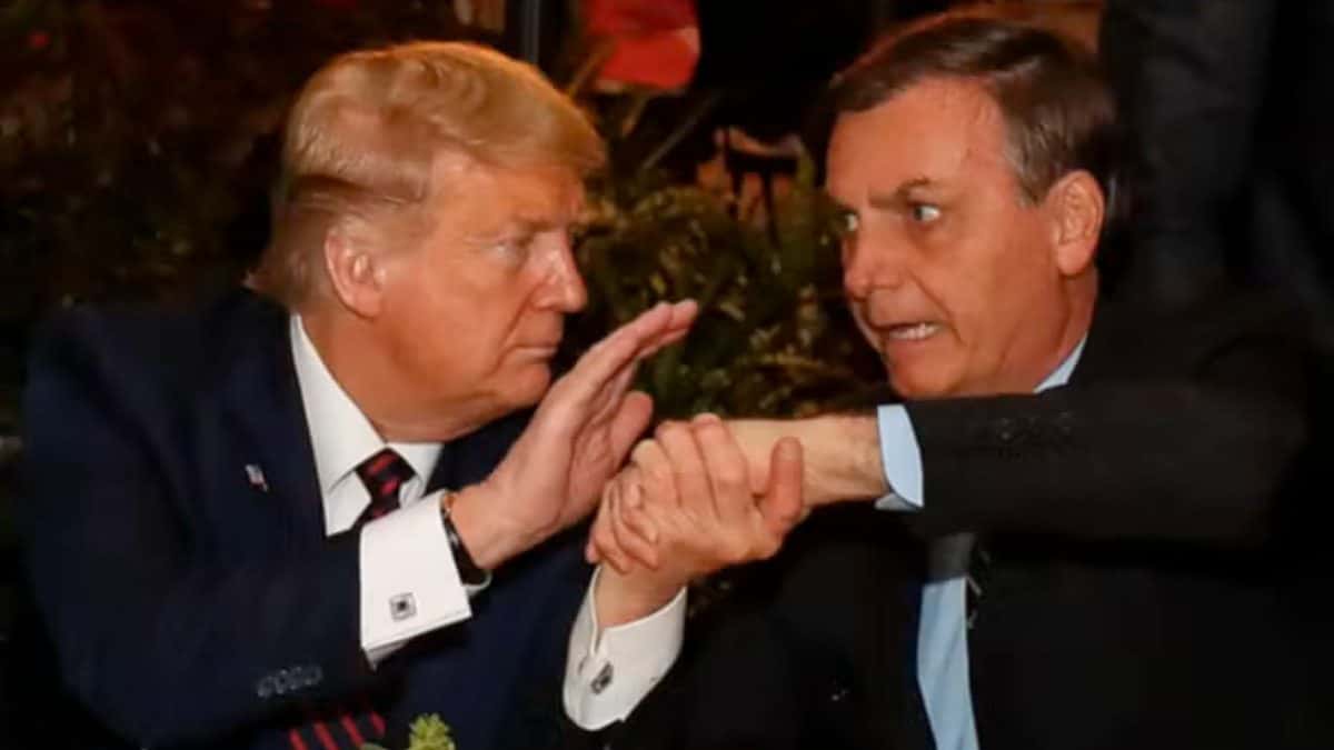 A convite de Trump, Jair Bolsonaro pede autorização ao STF para ir aos EUA