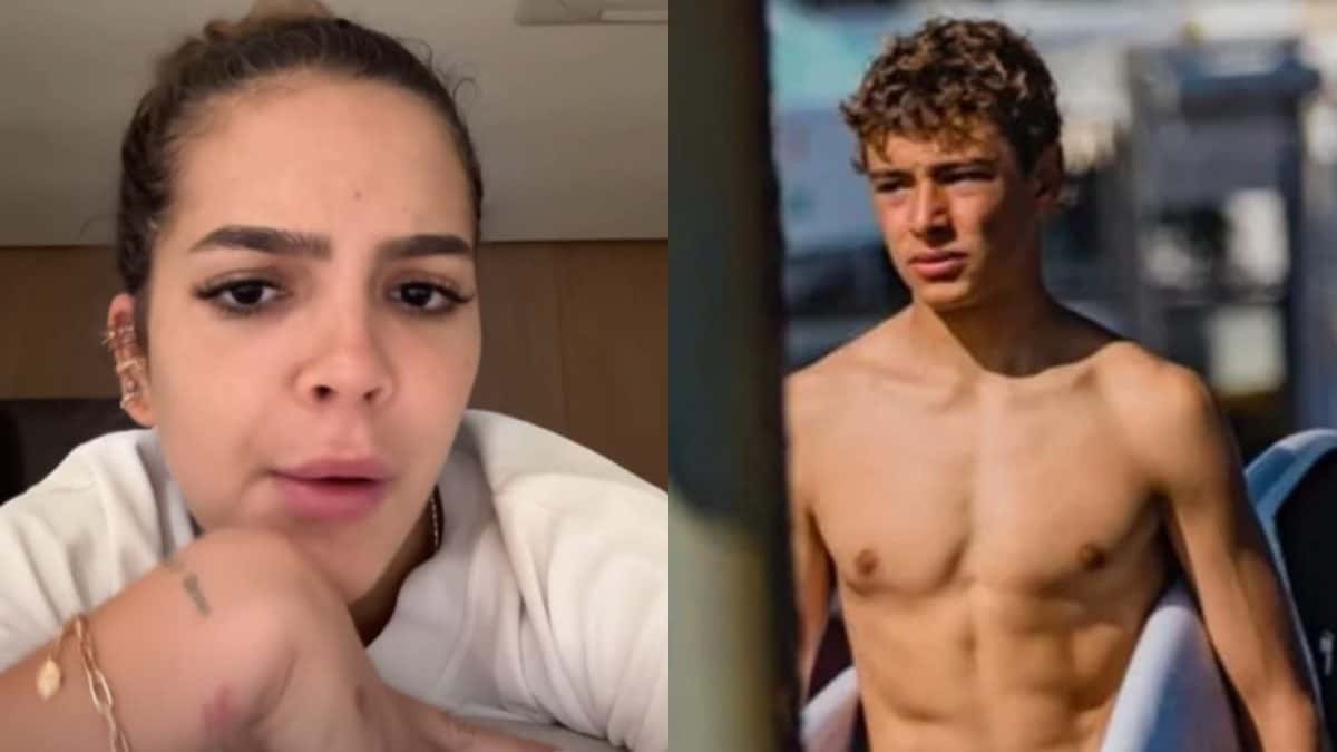 Mel Maia revela amizade com ex após término com o surfista português