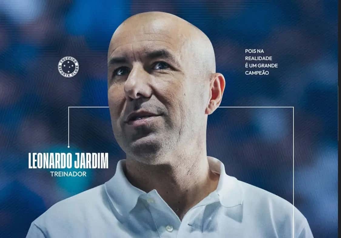 Cruzeiro anuncia Leonardo Jardim como novo técnico