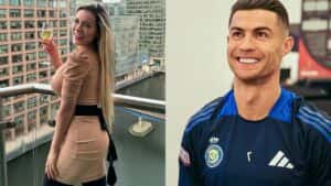 Andressa Urach relembra momentos de intimidade com Cristiano Ronaldo