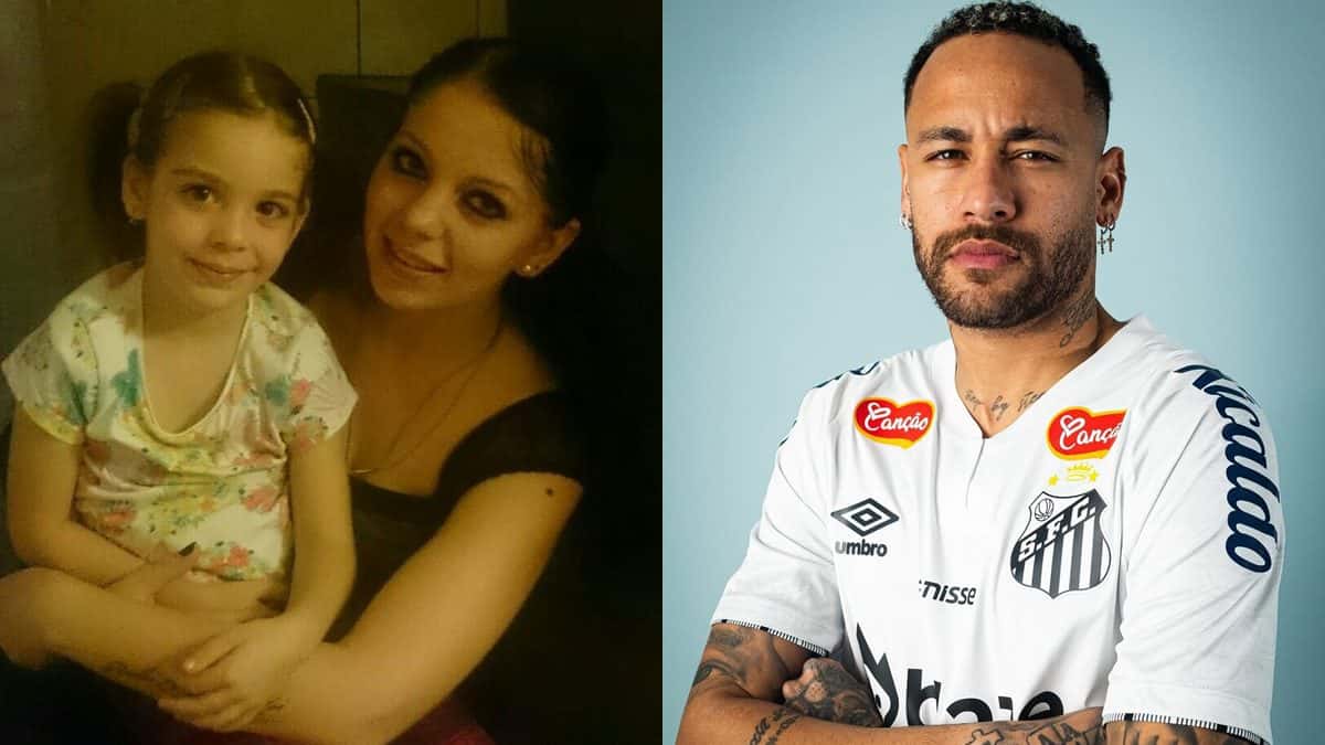 Suposta filha manda feliz aniversário para Neymar e mãe é criticada na web