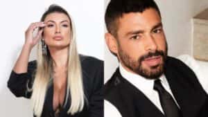 Andressa Urach desmente boatos de mau cheiro de Cauã Reymond