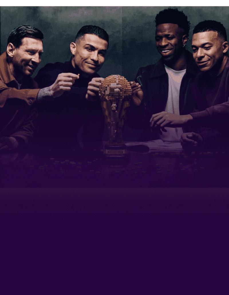 CR7, Mbappé, Messi e Vinícius Júnior disputam a Copa do Mundo em comercial; veja