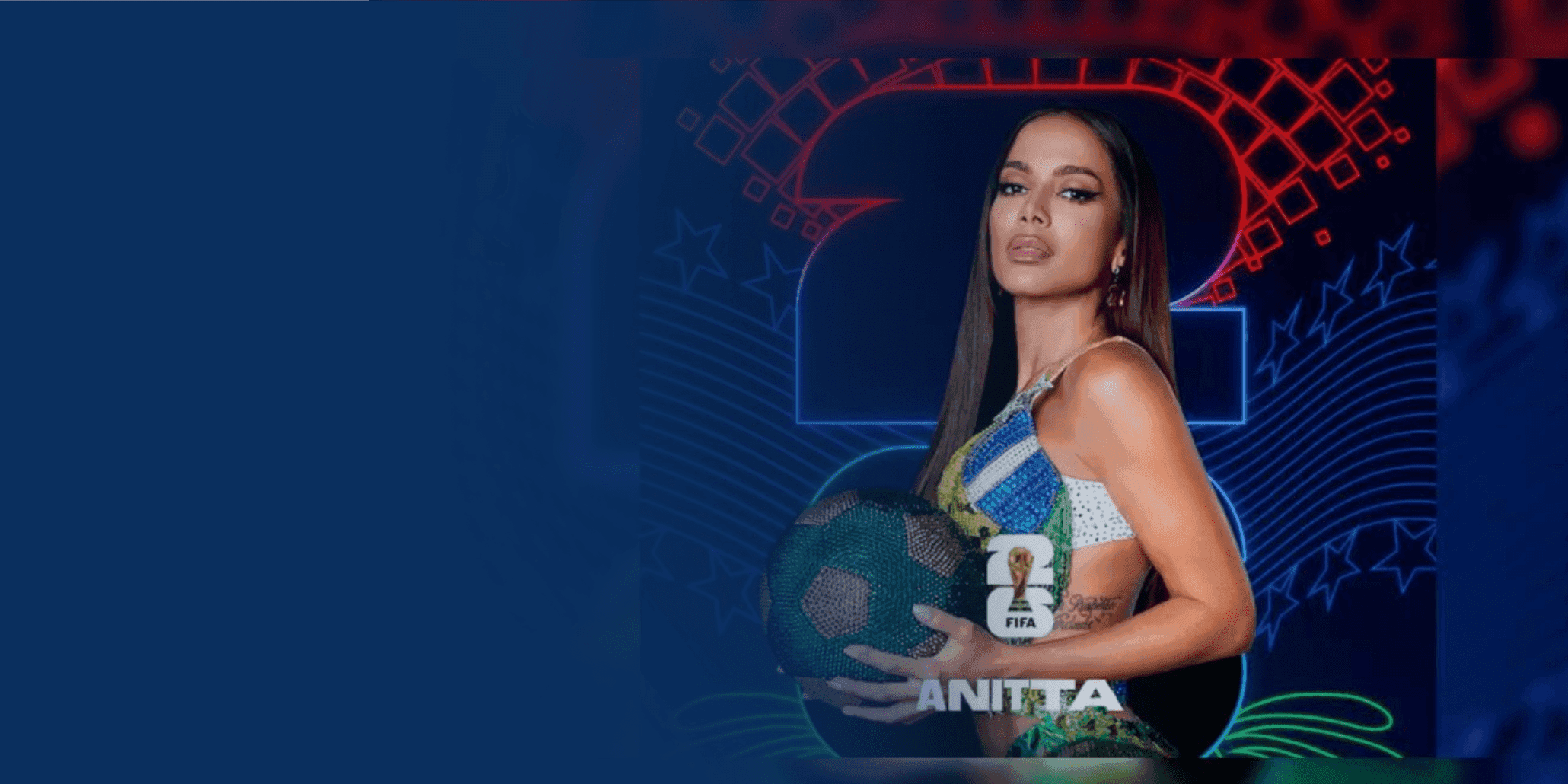 E a Anitta na abertura da Copa do Mundo?