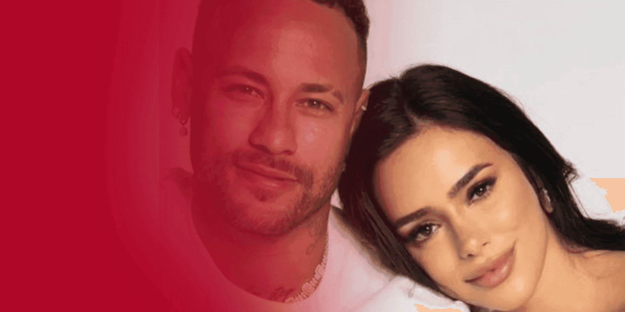 Fora da Seleção, Neymar curte momento romântico com Bruna Biancardi