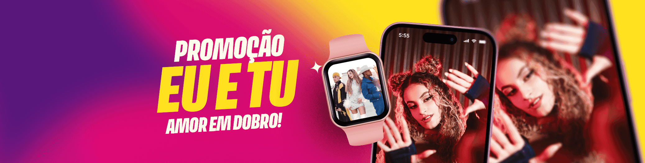 A Clube e a Belli vão te dar iPhone e Apple Watch