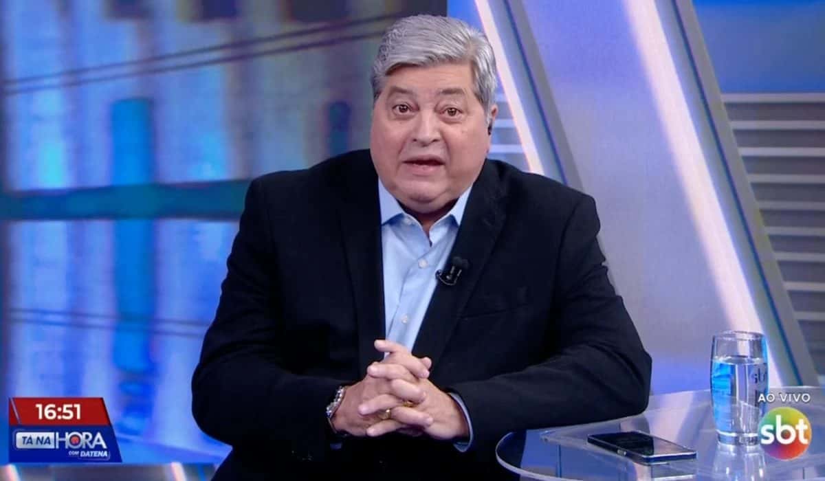 Datena revela porquê decidiu deixar o SBT: ‘Mudança de perspectiva’