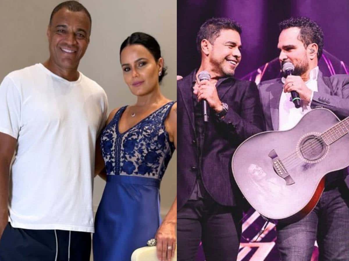 Denilson abre o jogo sobre como é a relação com os cunhados, Zezé Di Camargo e Luciano