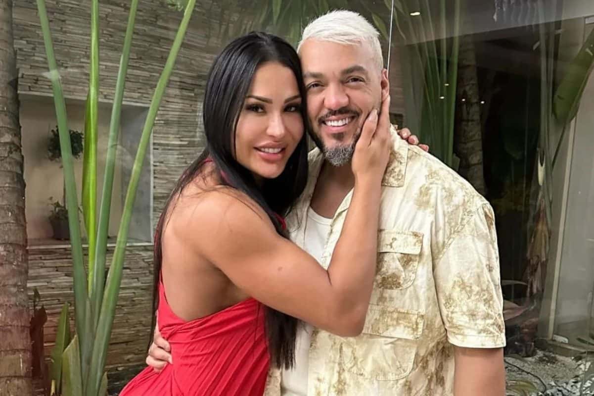 Gracyanne Barbosa diz que quer Belo de volta: ‘Amor da minha vida’